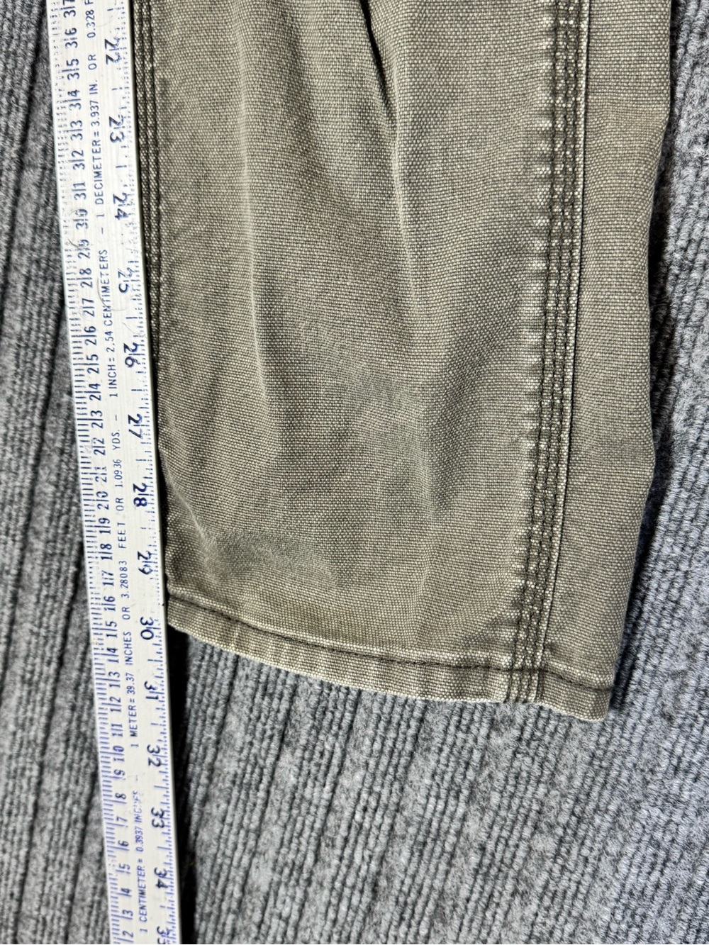 Carhartt double knee slim‎ fit 10R - Picture 6 of 8